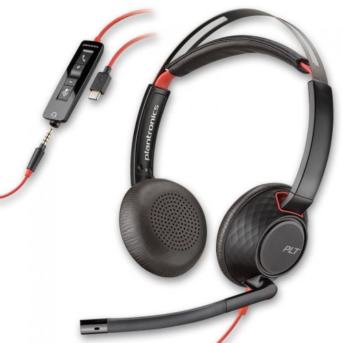 Blackwire C5220 STEREO Corded Headset (USB-C)