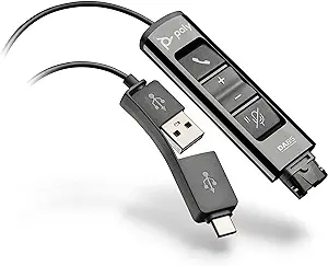 Audio Processor - DA75 USB-to-Headset Adapter (4 pin) (USB-A and USB-C)