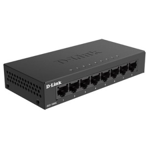 D-Link DGS-108GL Unmanaged Gigabit Ethernet (10/100/1000) Black