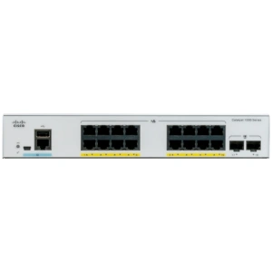 Cisco Catalyst C1000-16P-2G-L network switch Managed L2 Gigabit Ethernet (10/100/1000) Power over Ethernet (PoE) Grey